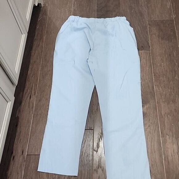 Unbranded Pants Light Blue  Pockets Lightweight High Rise Women's XXL - Picture 2 of 8